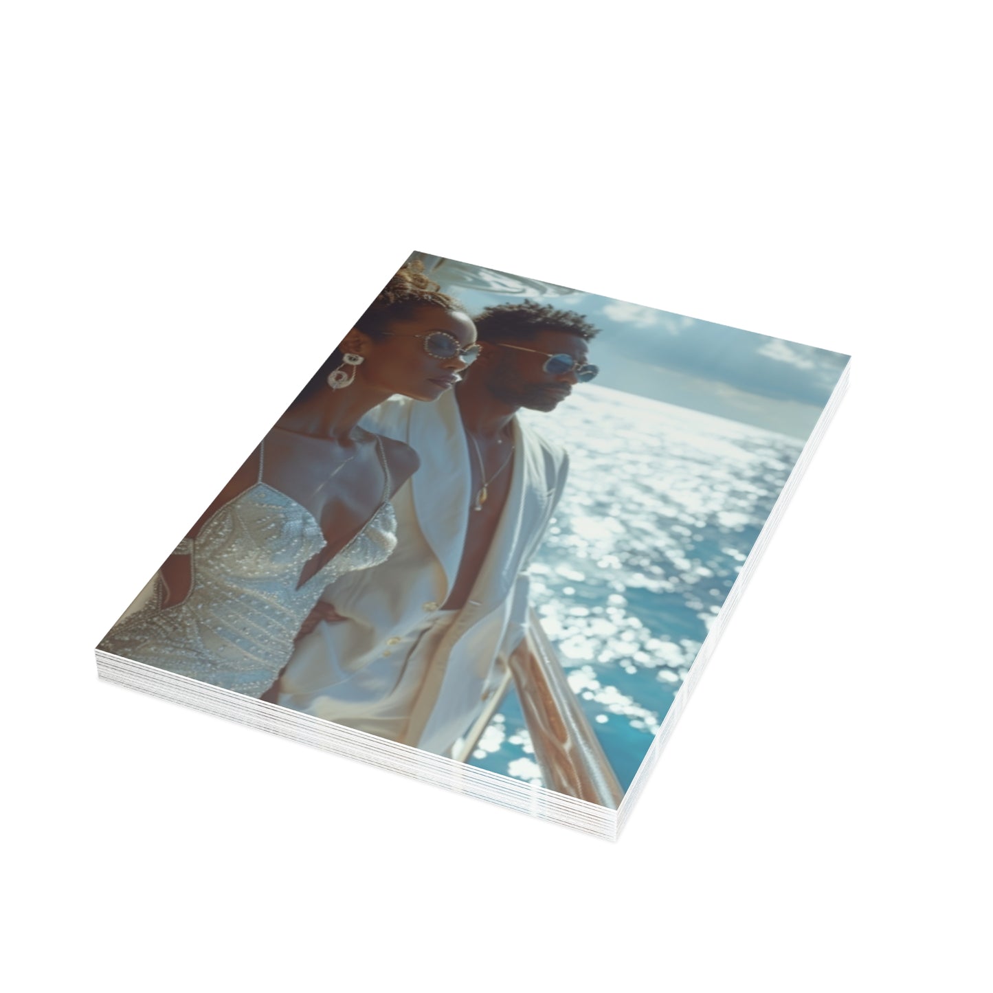 Sail & Celebrate: A Day of Elegance Yacht/Boat Party Invitation Bundles (envelopes included)