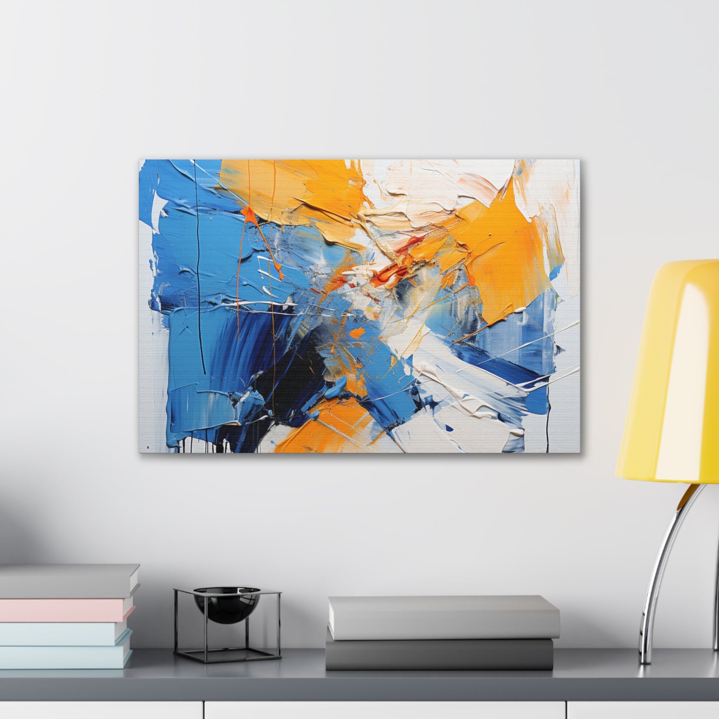 Copy of Timeless Elegance: Refined Vibrant Hues Canvas Print for Sophisticated Living Spaces