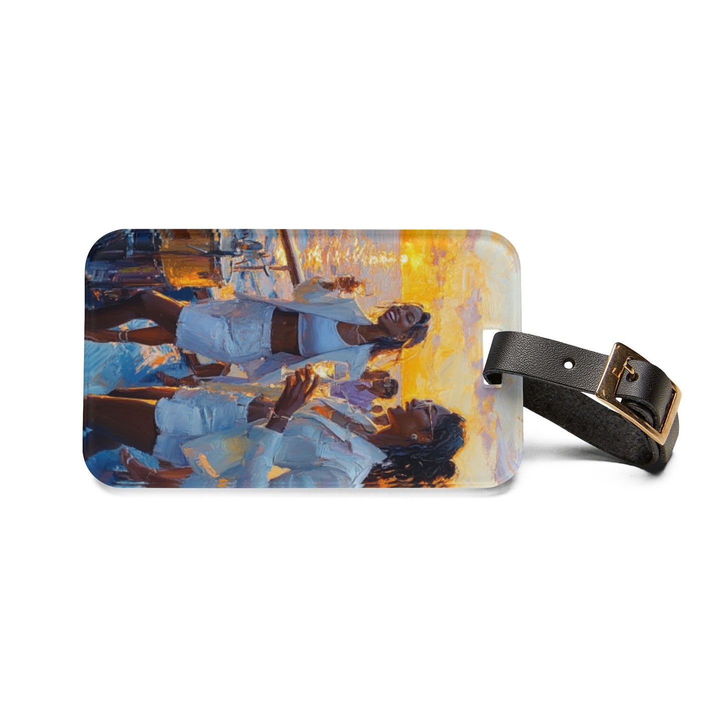 Art Voyage Sisters That Travel Luggage Tag Collection
