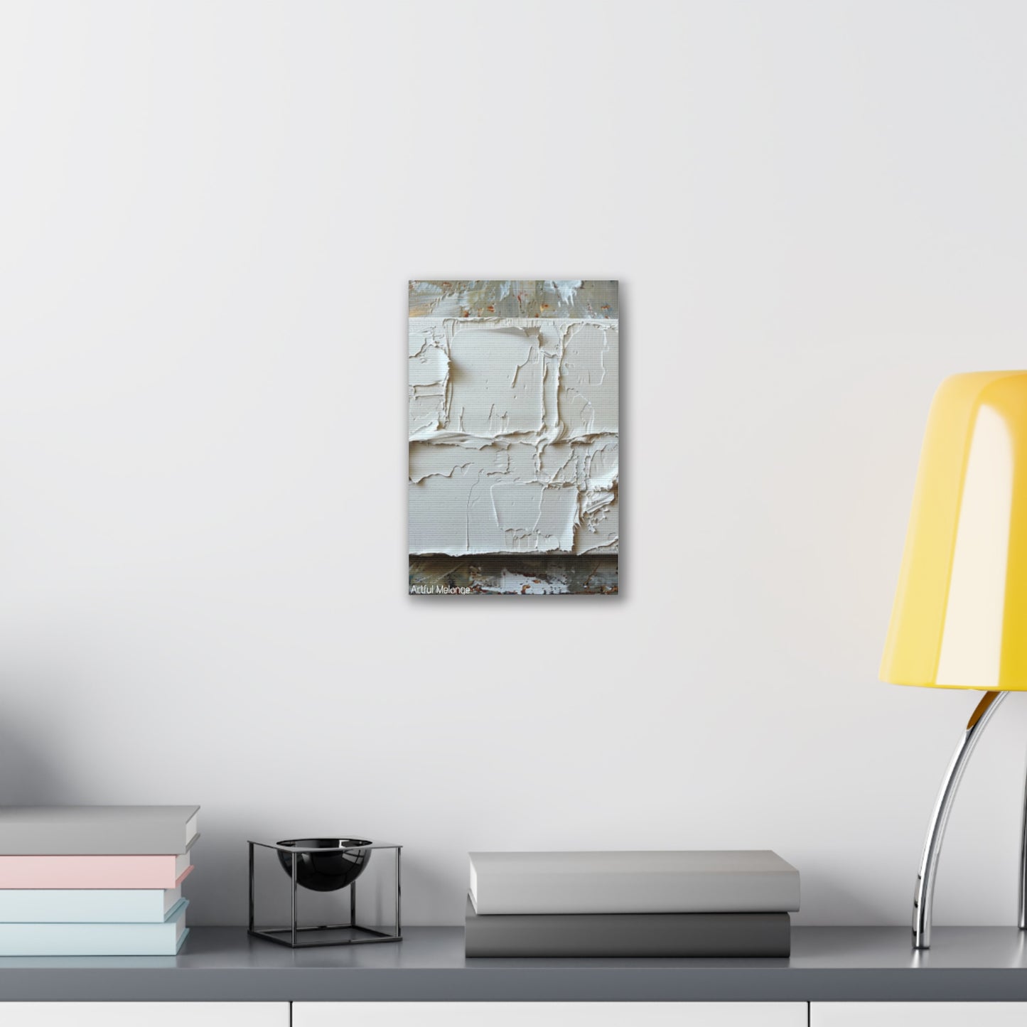 Primary Elegance: A Symphony of Sophistication Canvas Print