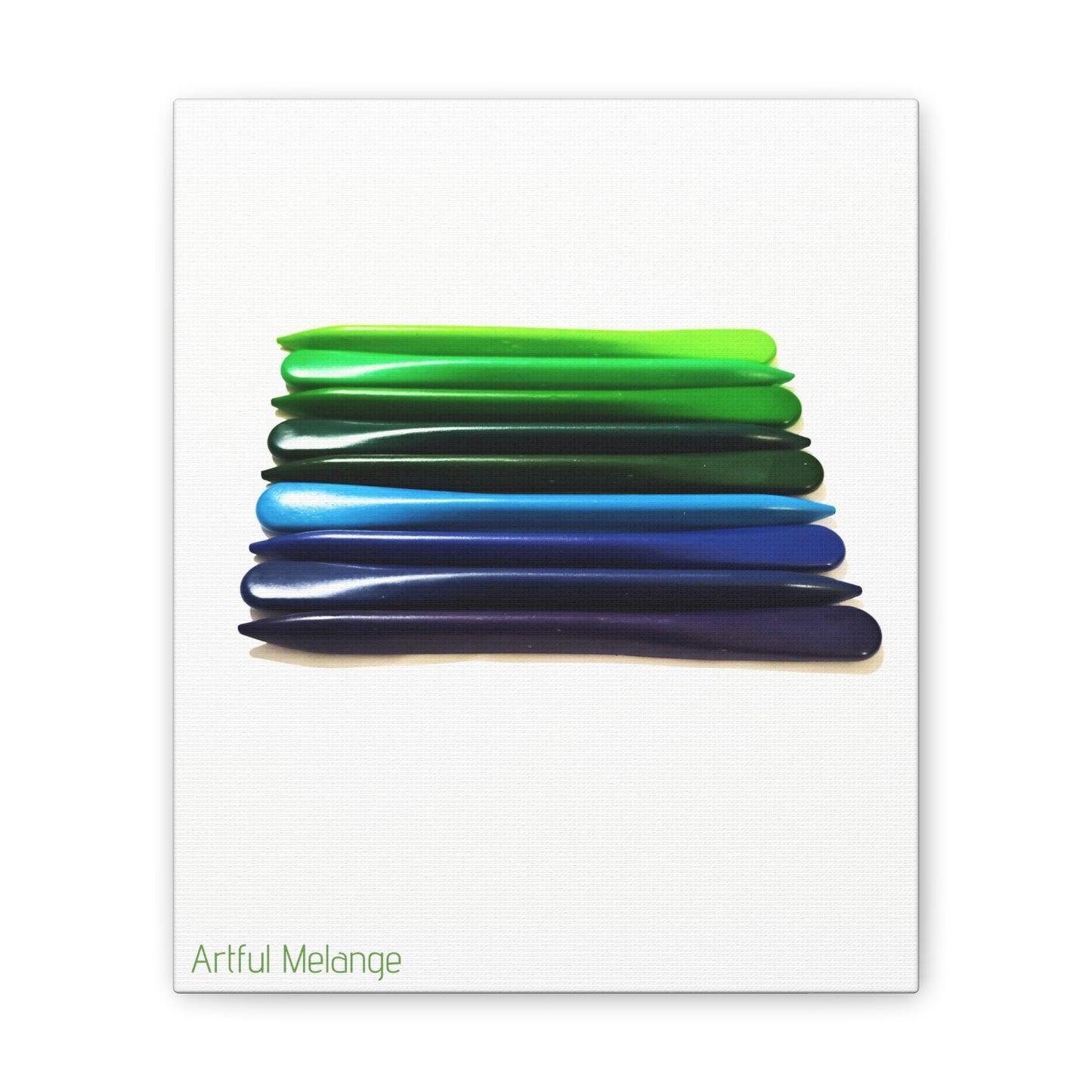 Spectrum Stacks: A Colorful Daydream in Posters and Canvas Prints