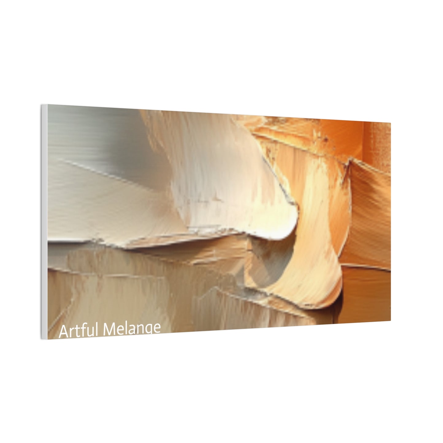 Acrylic Abstract Canvas Print - Richly Textured Artistry