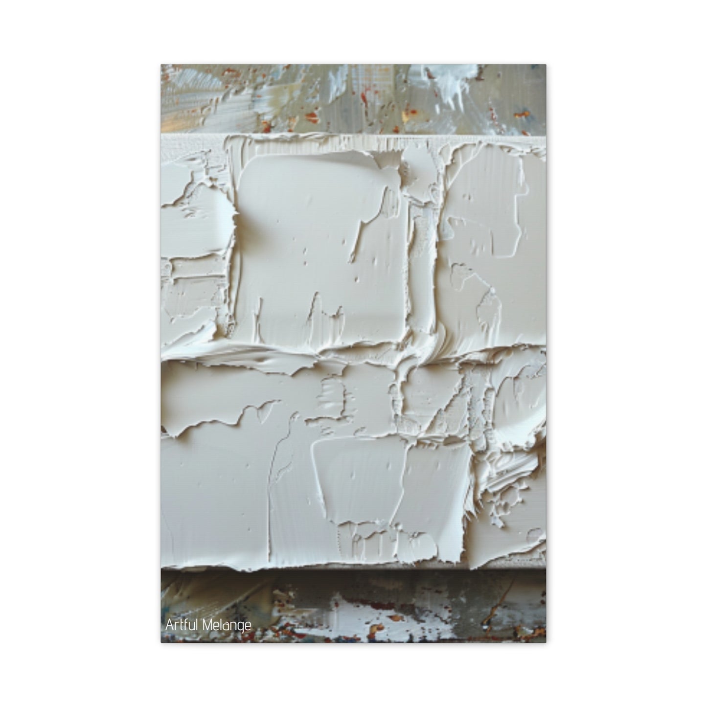 Primary Elegance: A Symphony of Sophistication Canvas Print