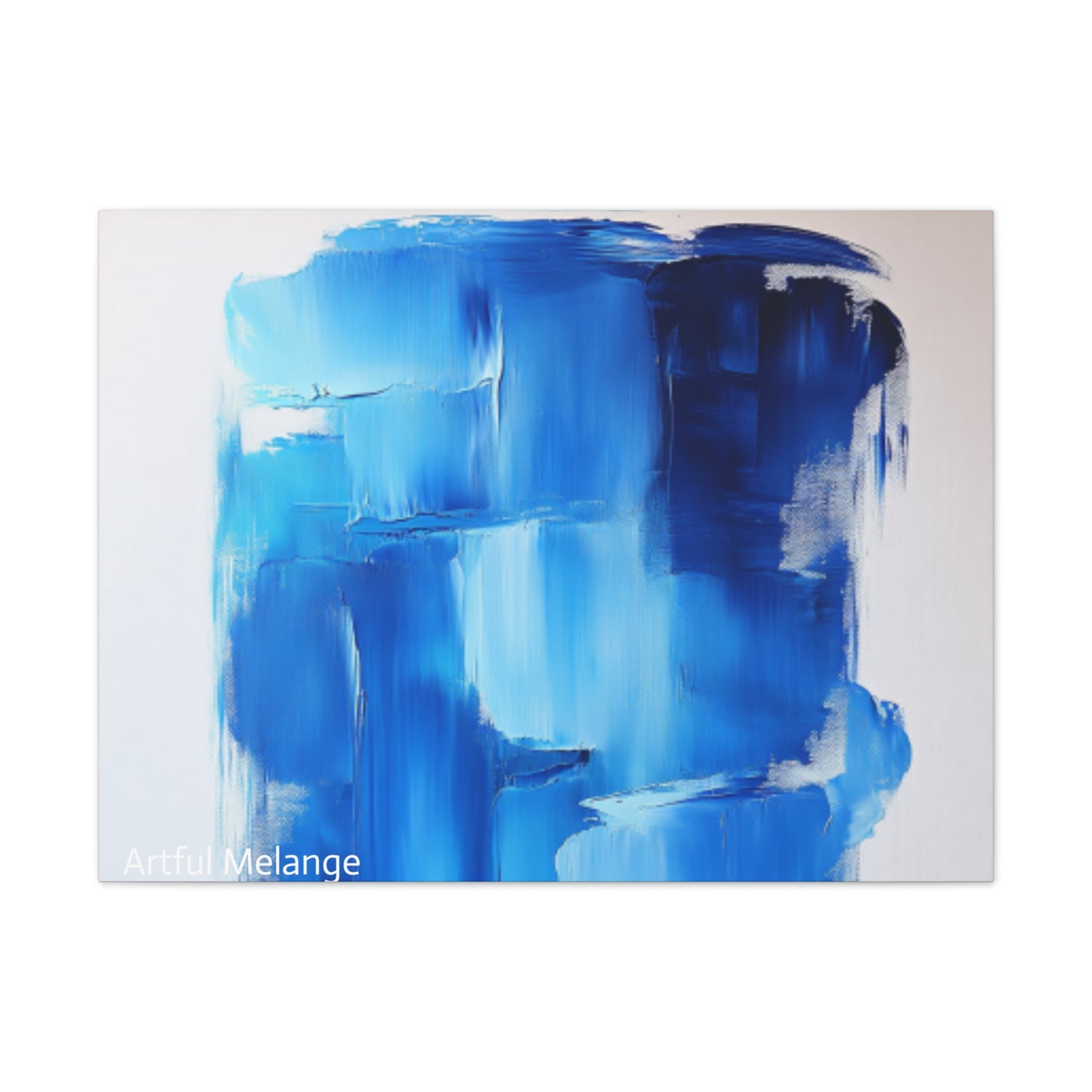 Acrylic Abstract Canvas Print - Richly Textured Artistry