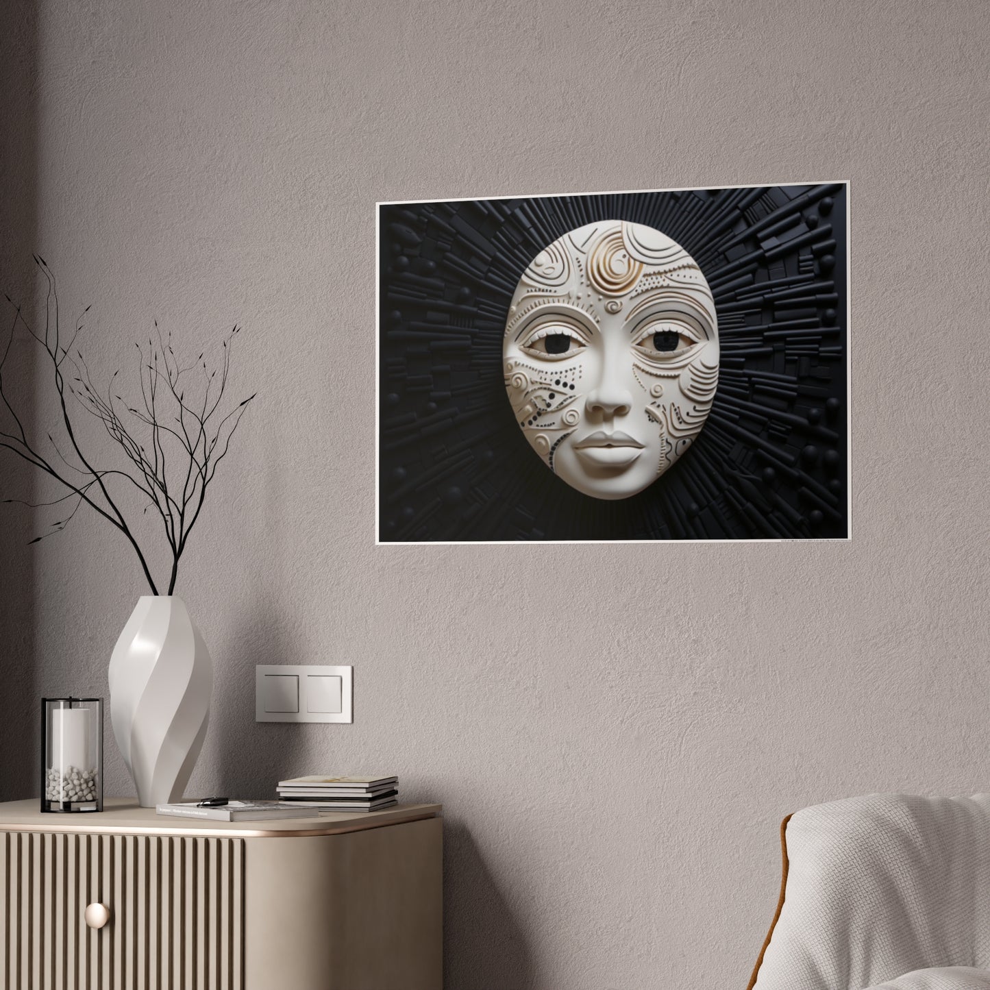AfroElegance: Empowering Melanated Women Poster