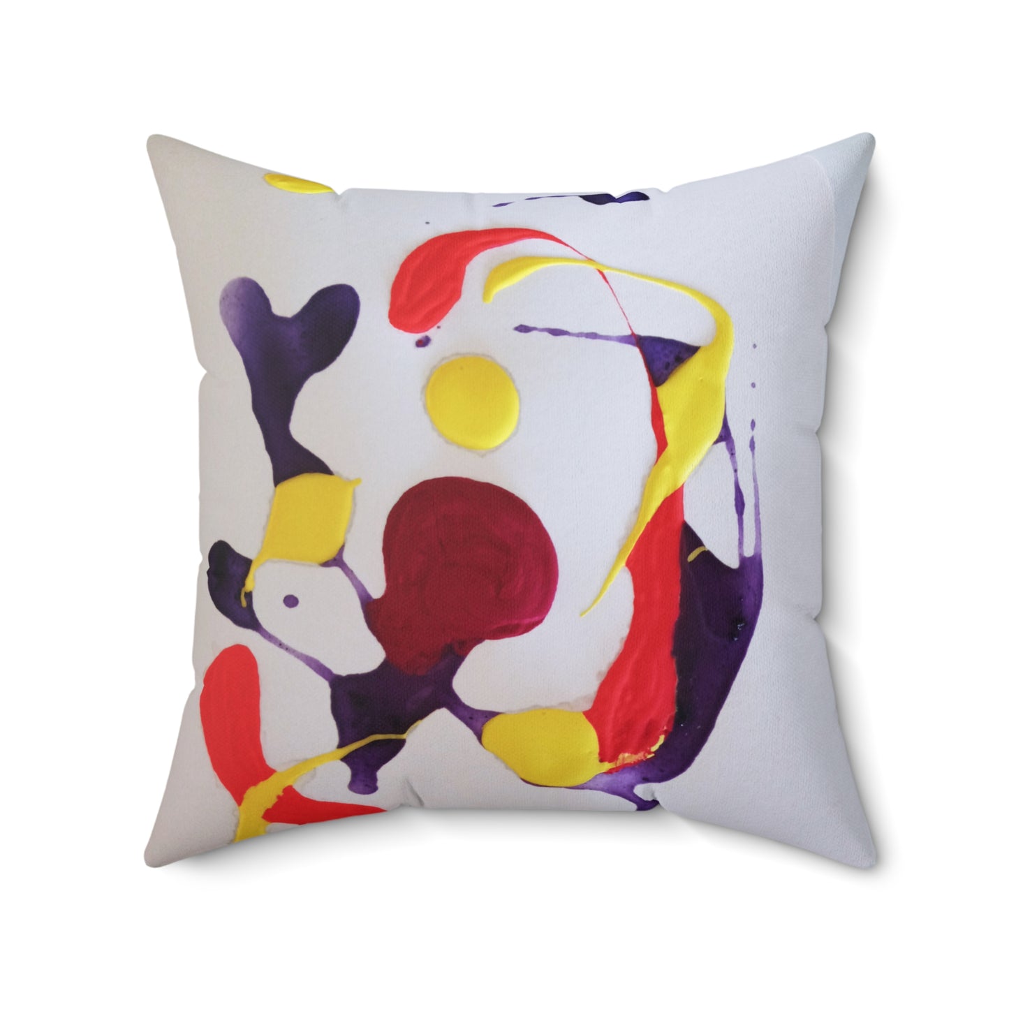 Artistic Abstractions: Abstract Acrylic Art Pillows Collection