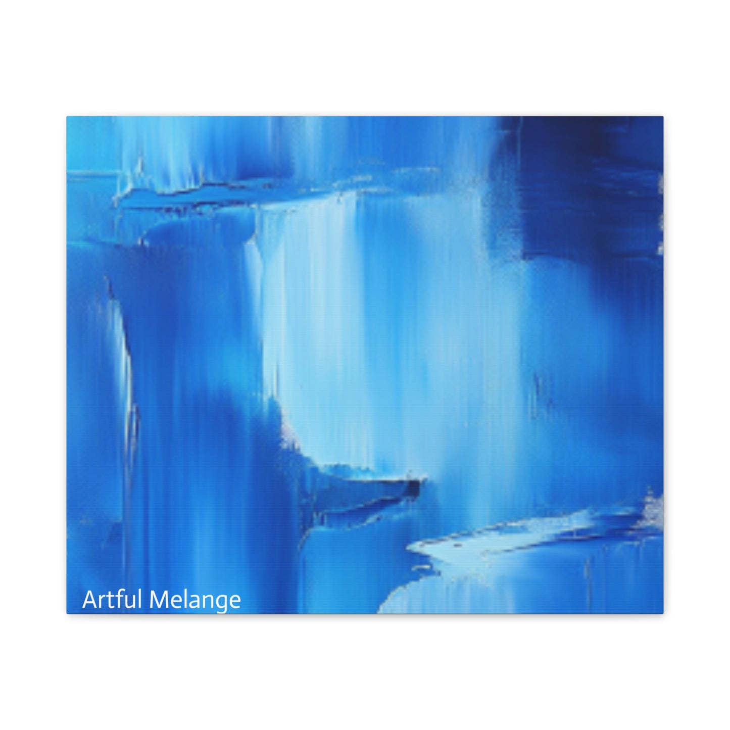 Acrylic Abstract Canvas Print - Richly Textured Artistry