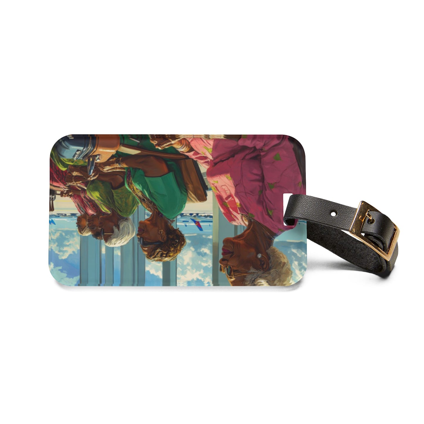 Art Voyage Sisters That Travel Luggage Tag Collection