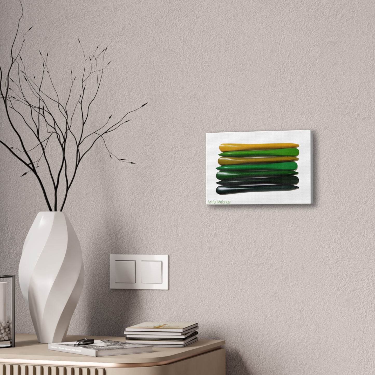 Spectrum Stacks: A Colorful Daydream in Posters and Canvas Prints