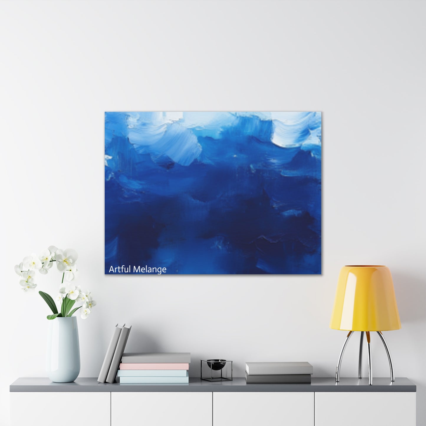Acrylic Abstract Canvas Print - Richly Textured Artistry