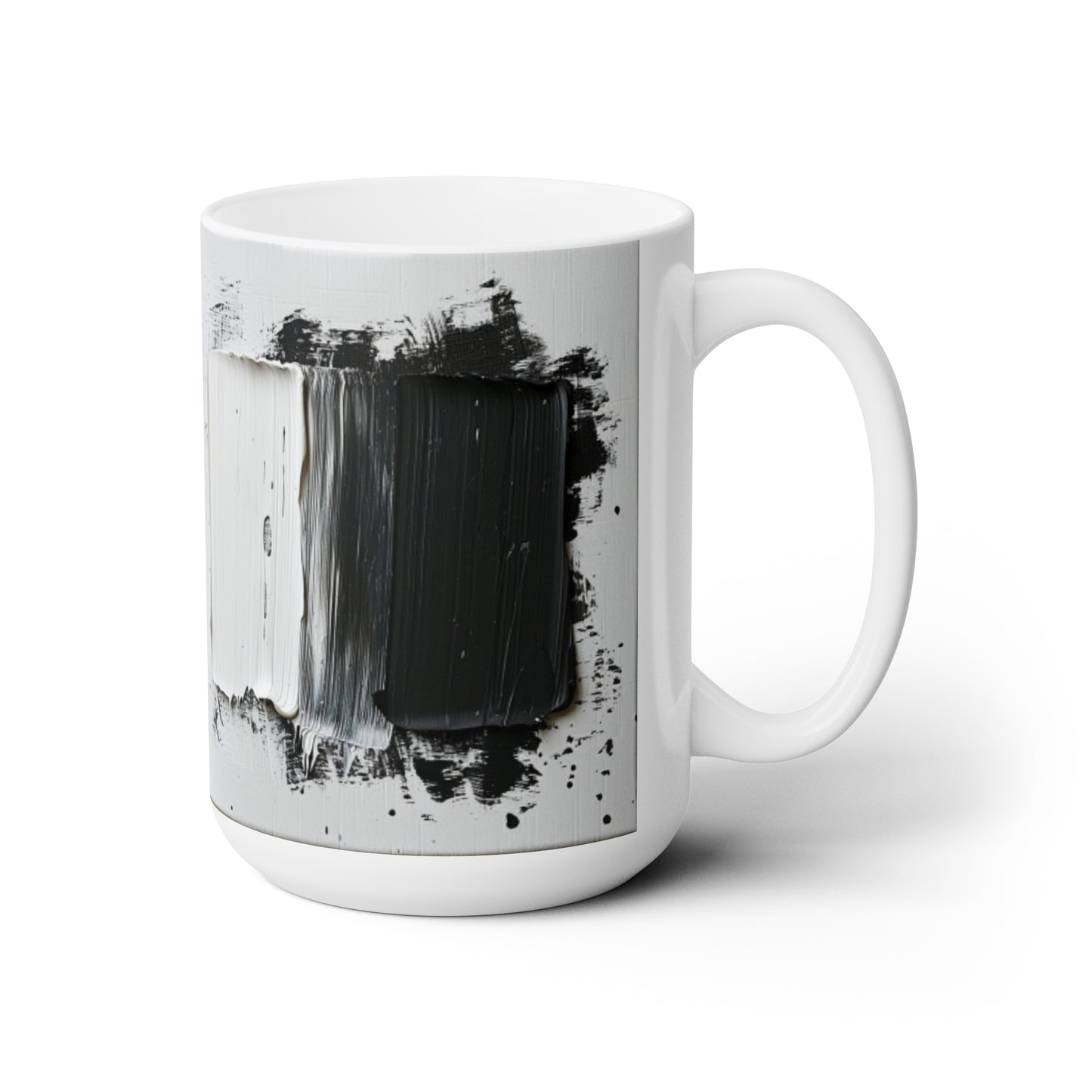 Artsy Abstract Ceramic Mug 15oz
