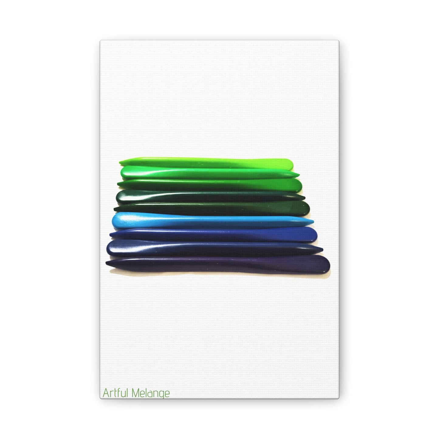 Spectrum Stacks: A Colorful Daydream in Posters and Canvas Prints