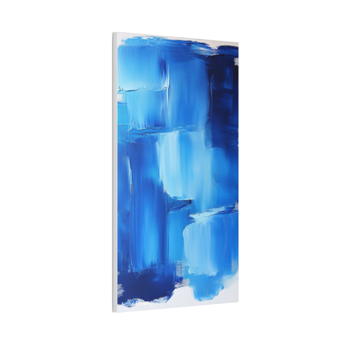 Acrylic Abstract Canvas Print - Richly Textured Artistry