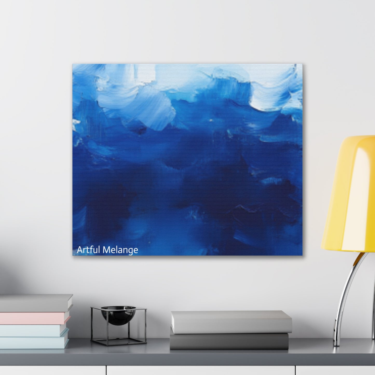 Acrylic Abstract Canvas Print - Richly Textured Artistry