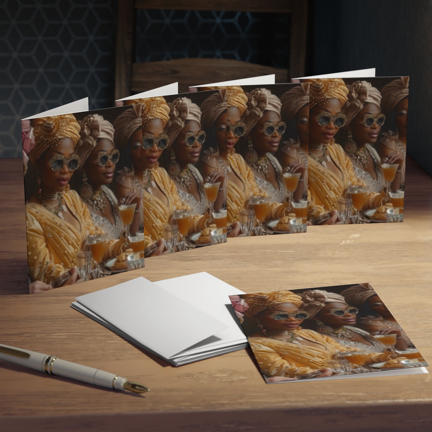 Mimosas and Melanin Note Card Set (5-Pack)