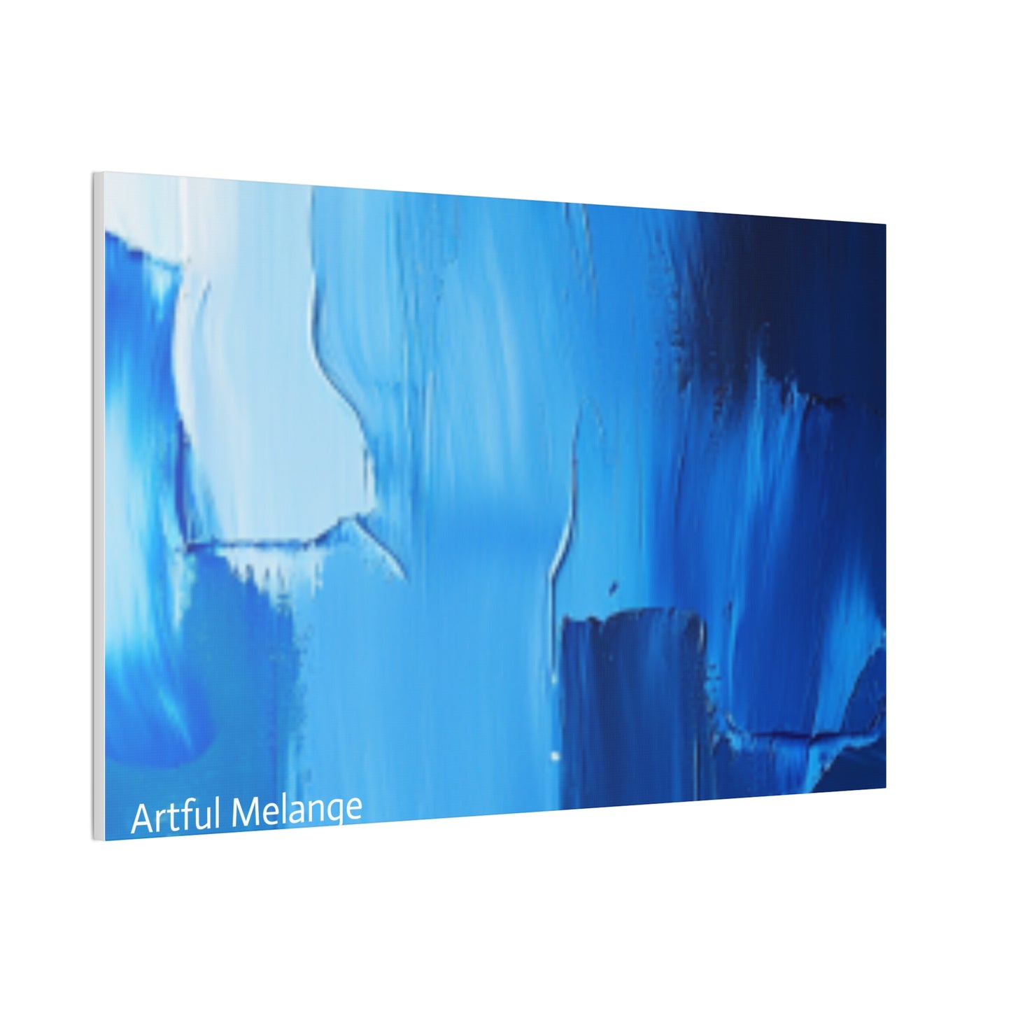 Acrylic Abstract Canvas Print - Richly Textured Artistry