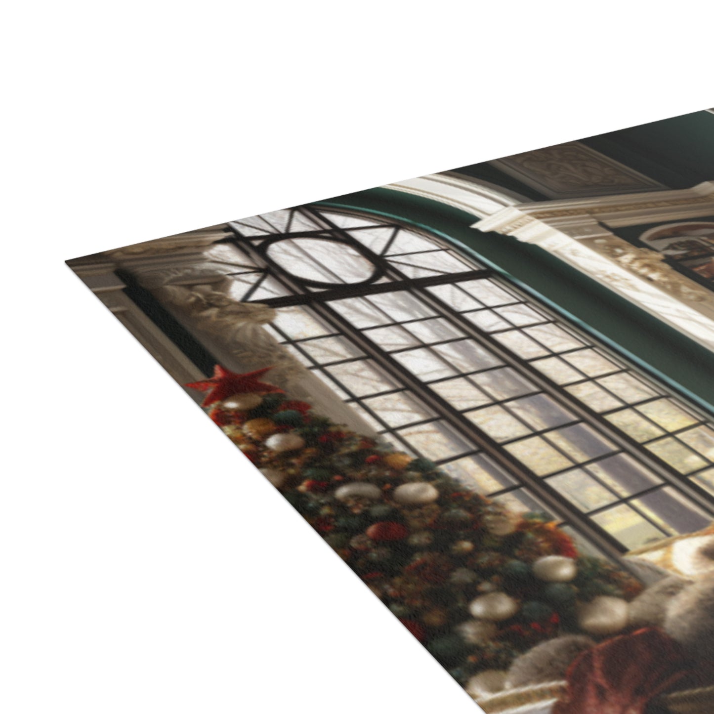 Regal Radiance: Opulent Christmas Greeting Cards