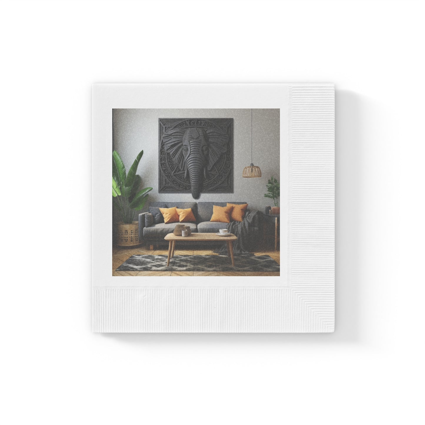 Exquisite African Culture-Inspired Napkin Set