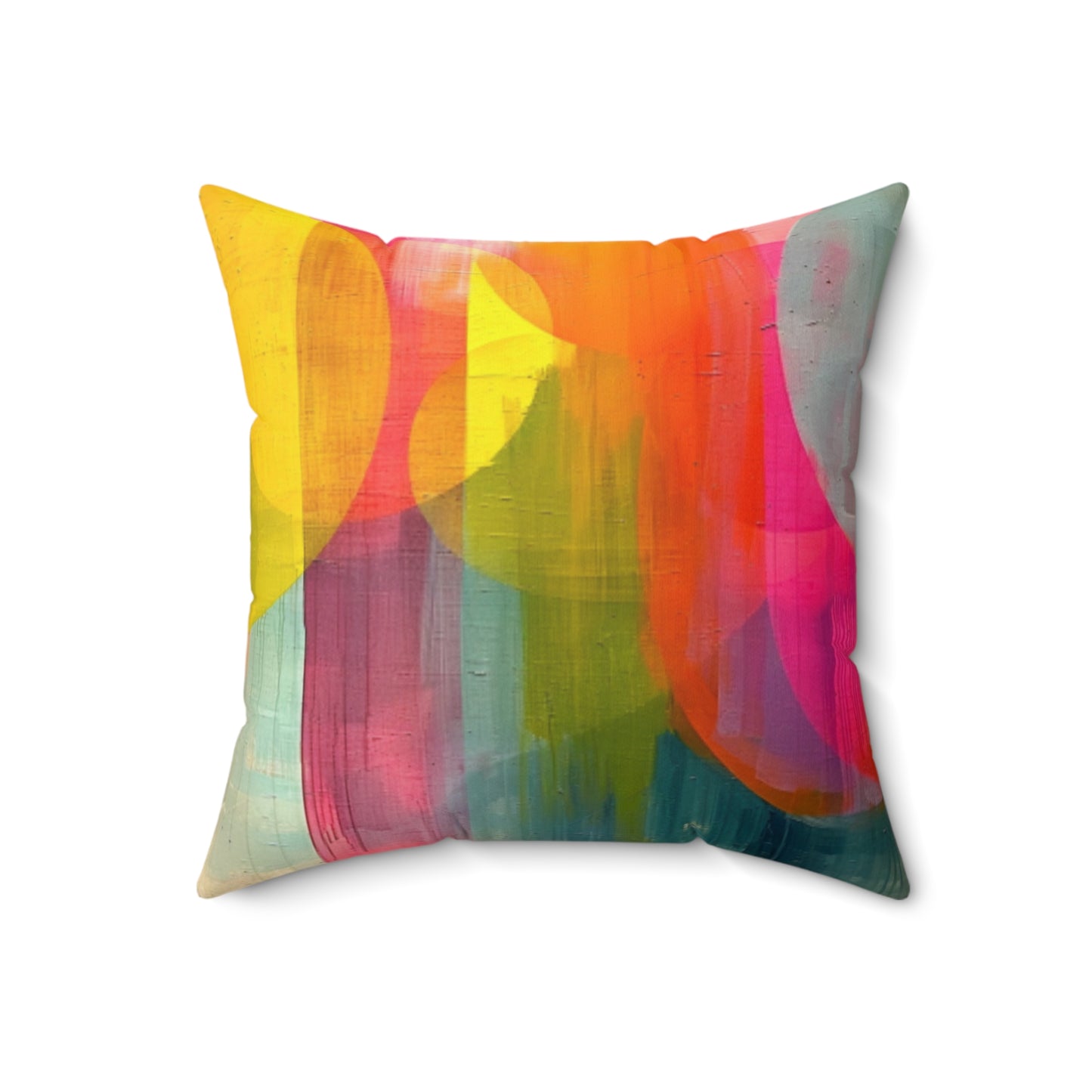 Artistic Abstractions: Abstract Acrylic Art Pillows Collection