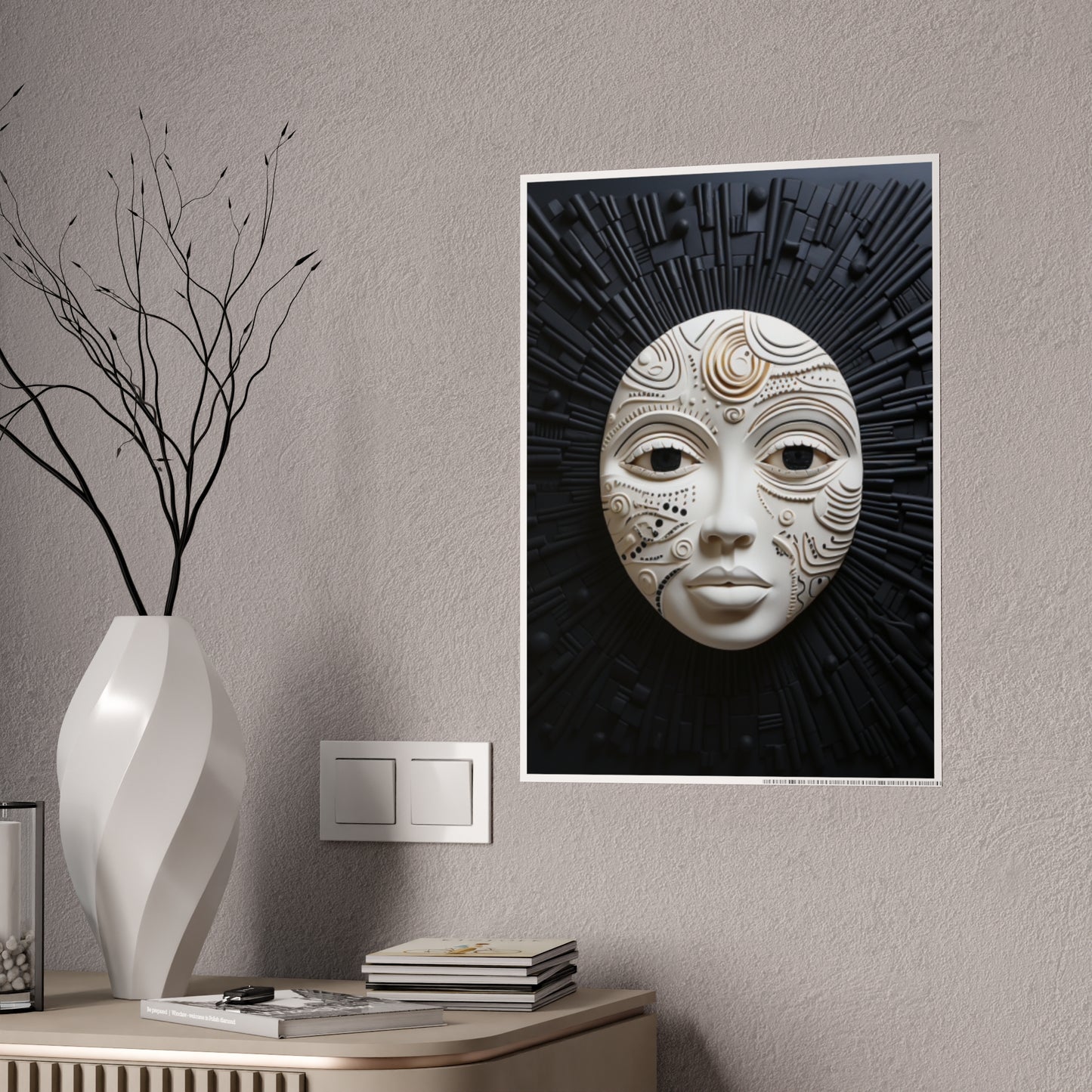 AfroElegance: Empowering Melanated Women Poster