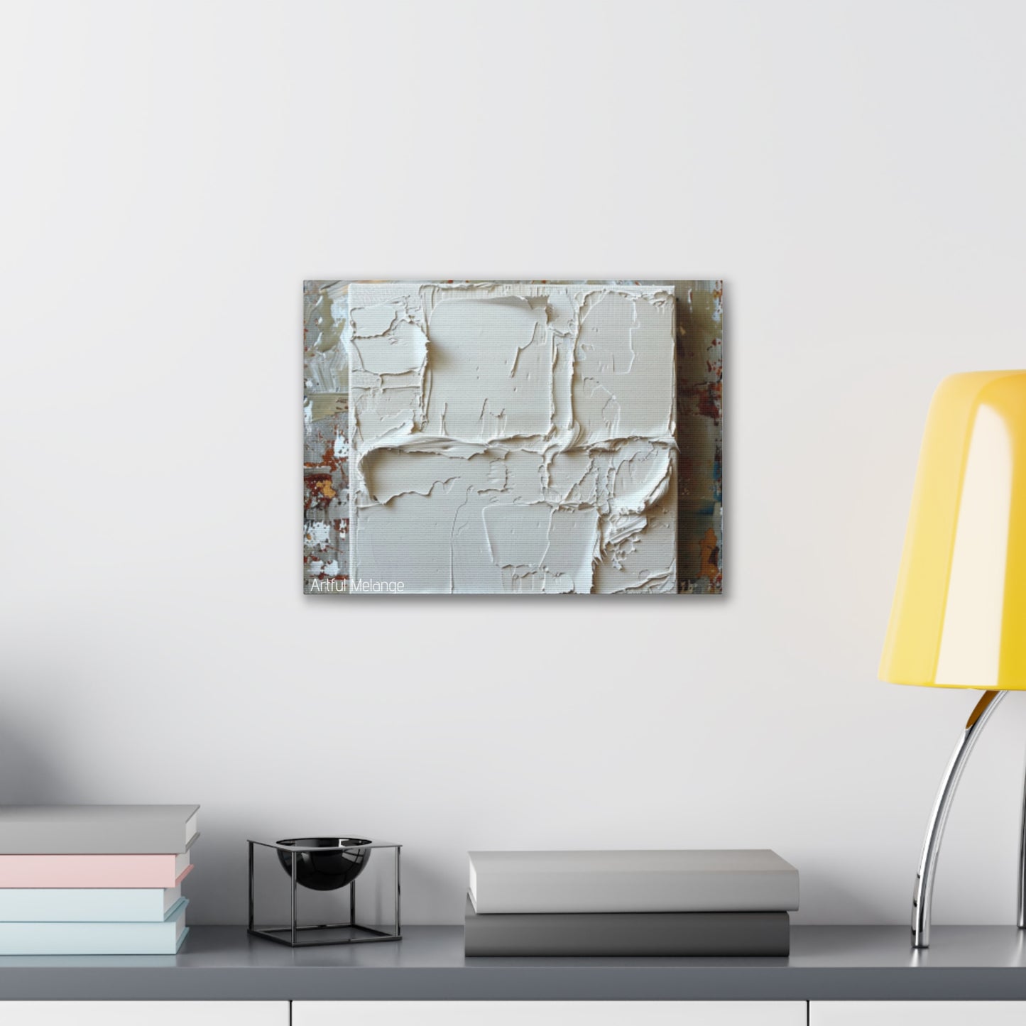 Primary Elegance: A Symphony of Sophistication Canvas Print