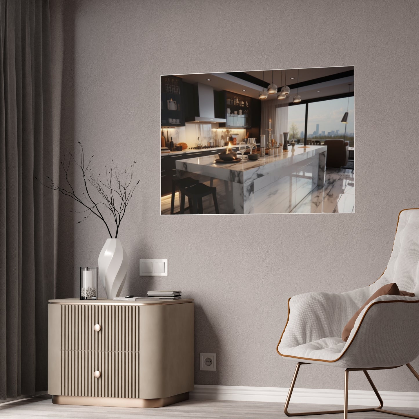 Exquisite Modern Kitchen Poster