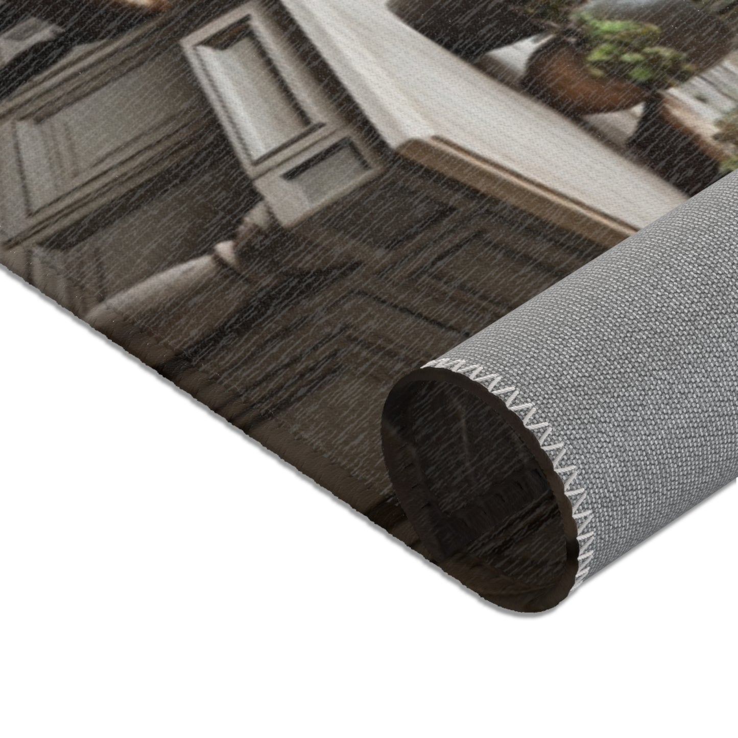 French Country Kitchen Area Rug