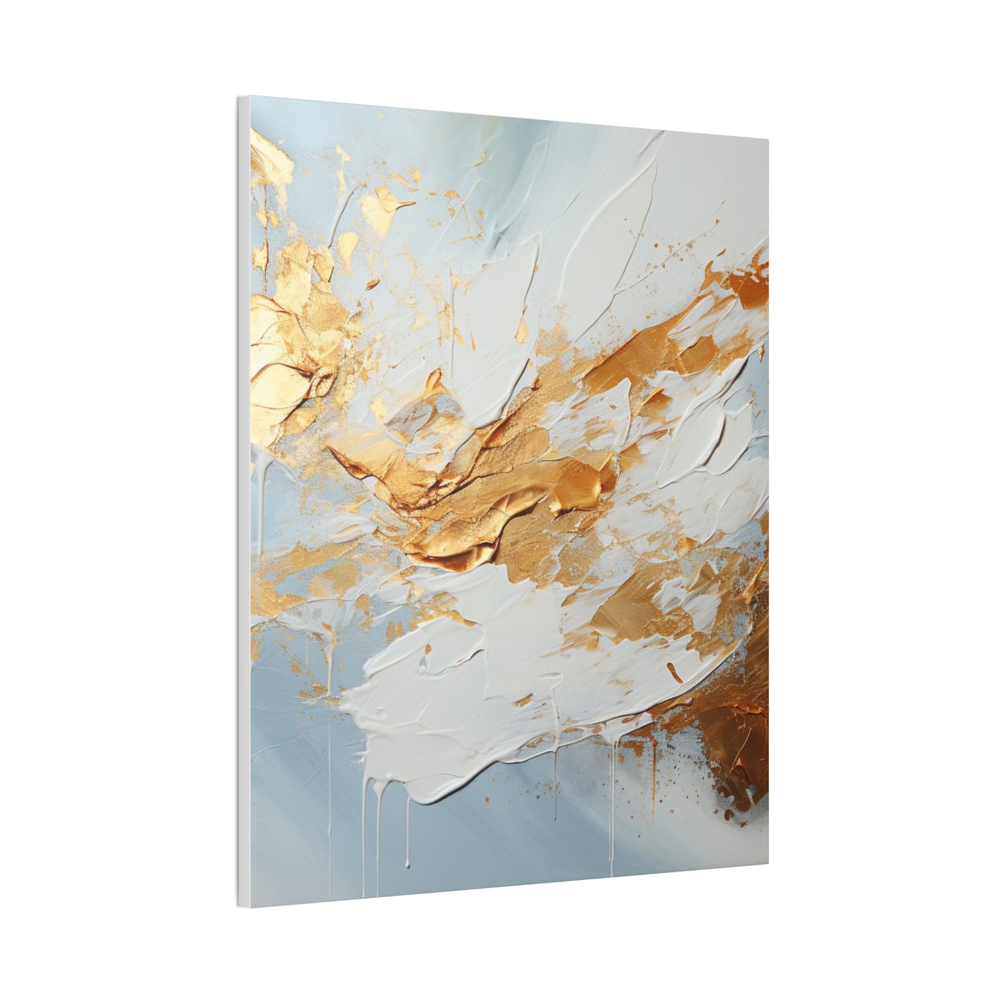 Acrylic Abstract Canvas Print - Richly Textured Artistry