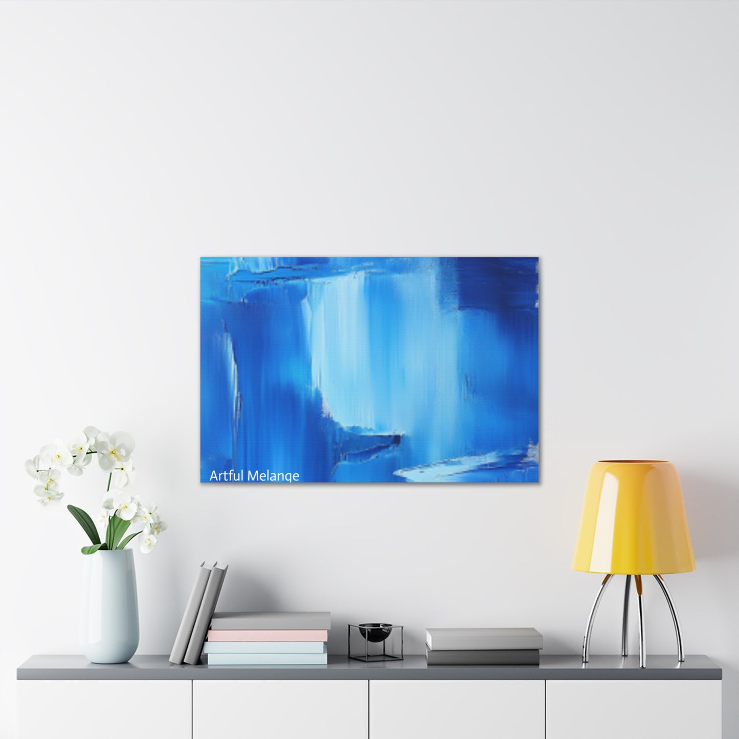 Acrylic Abstract Canvas Print - Richly Textured Artistry