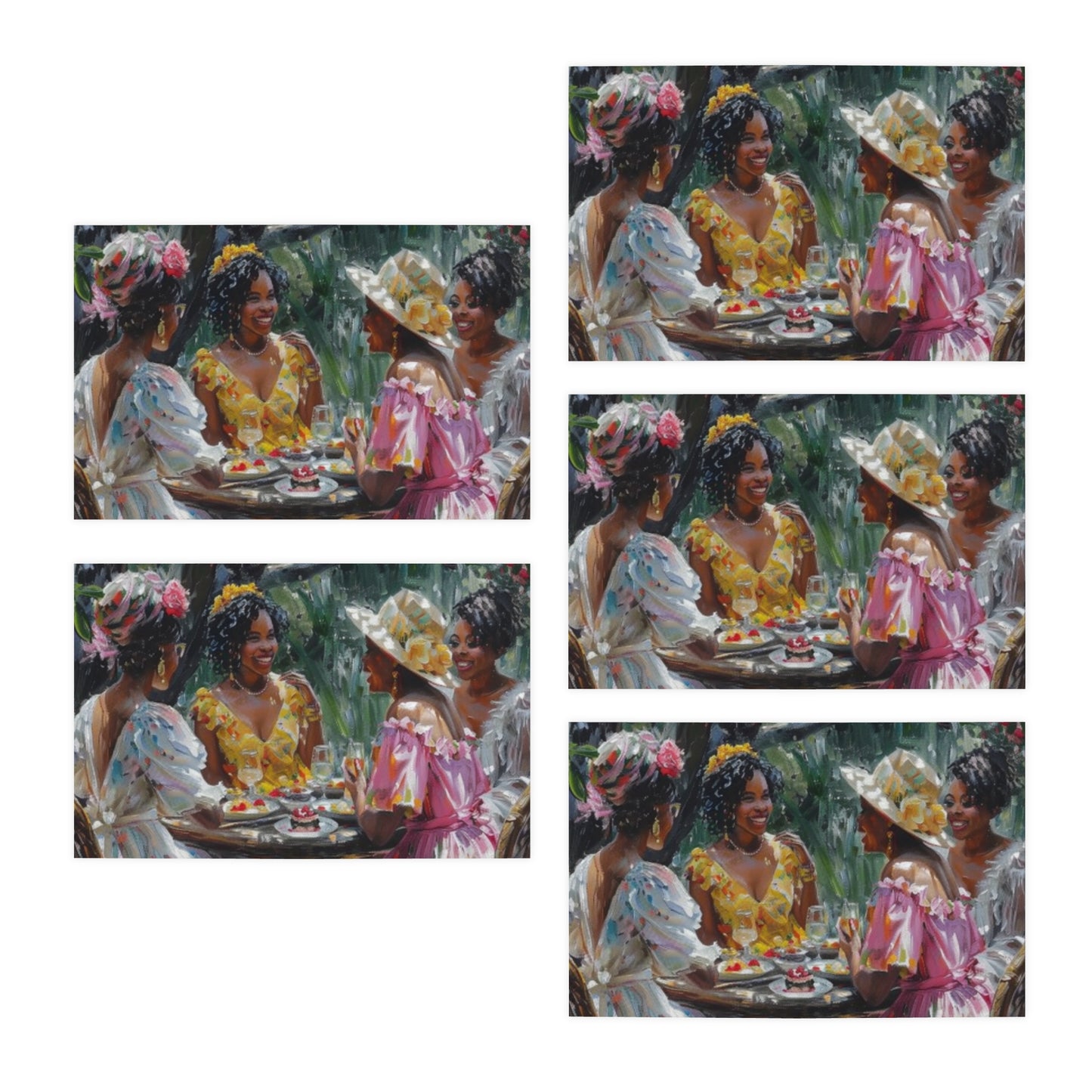 Mimosas and Melanin Note Card Set (5-Pack)