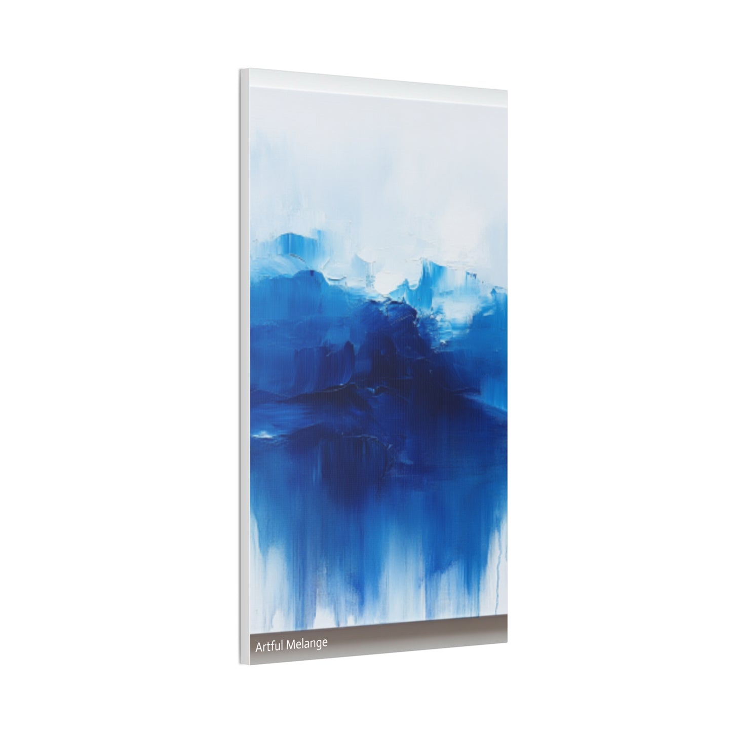 Acrylic Abstract Canvas Print - Richly Textured Artistry