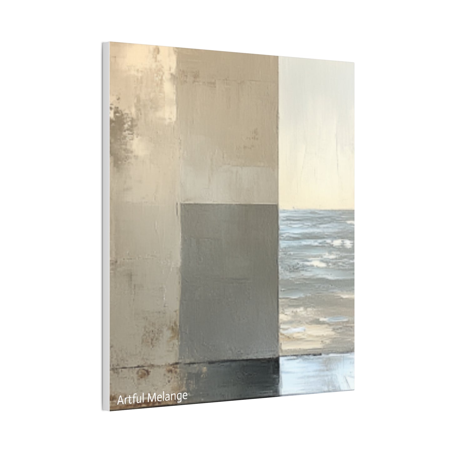 Acrylic Abstract Canvas Print - Richly Textured Artistry