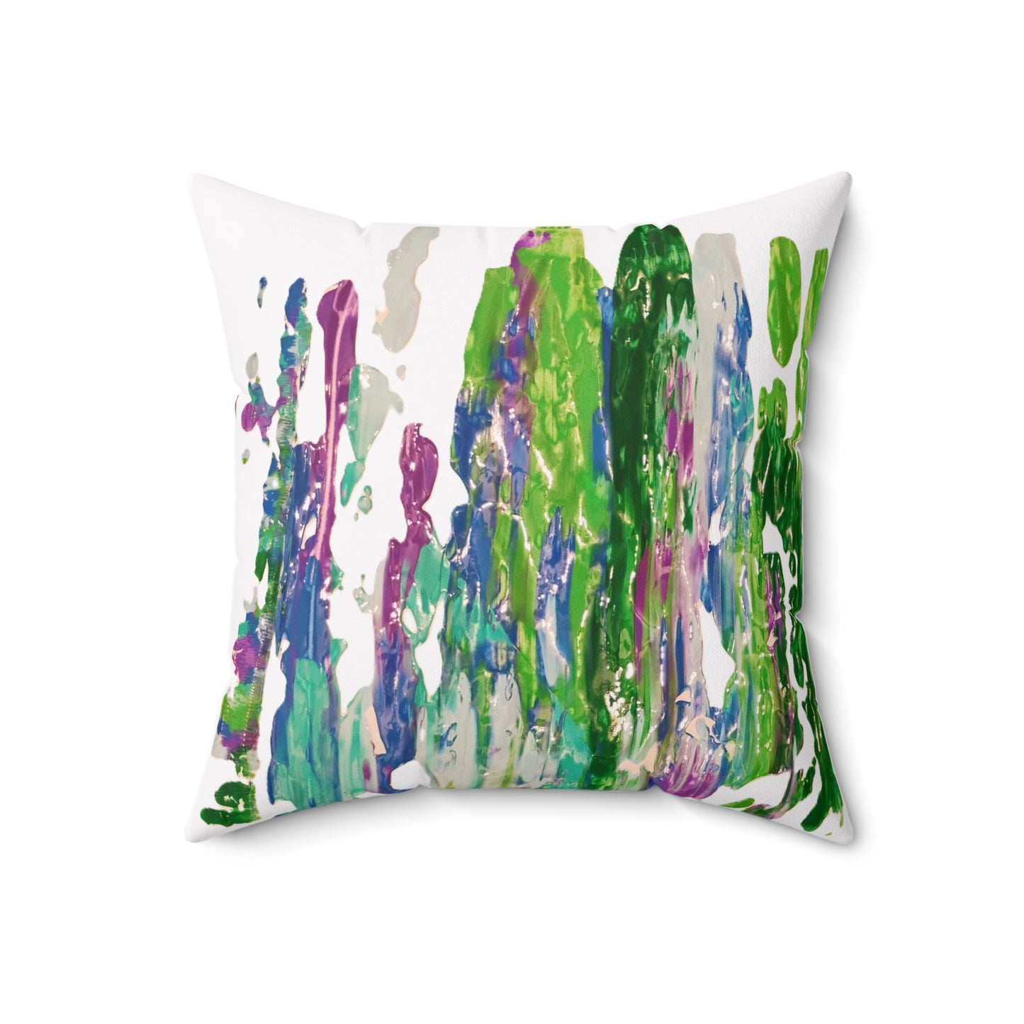Artistic Abstractions: Abstract Acrylic Art Pillows Collection