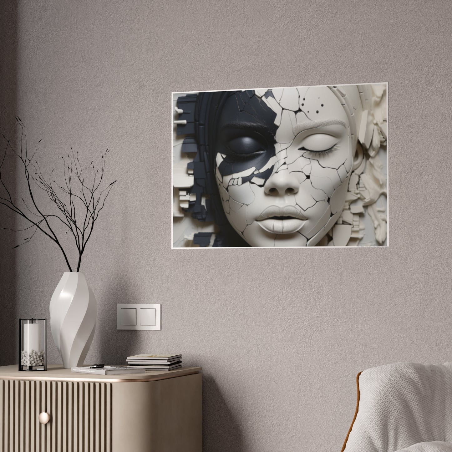 AfroElegance: Empowering Melanated Women Poster