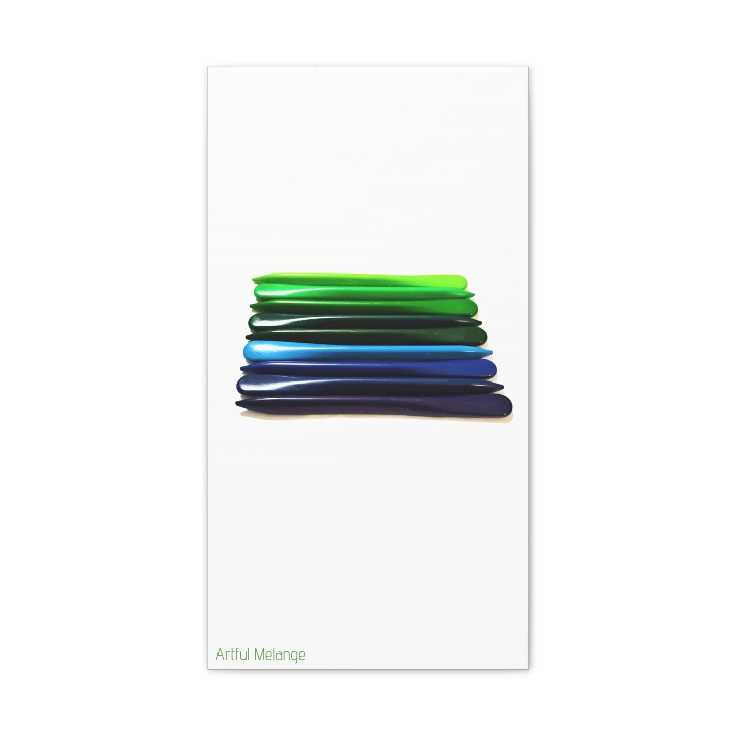 Spectrum Stacks: A Colorful Daydream in Posters and Canvas Prints