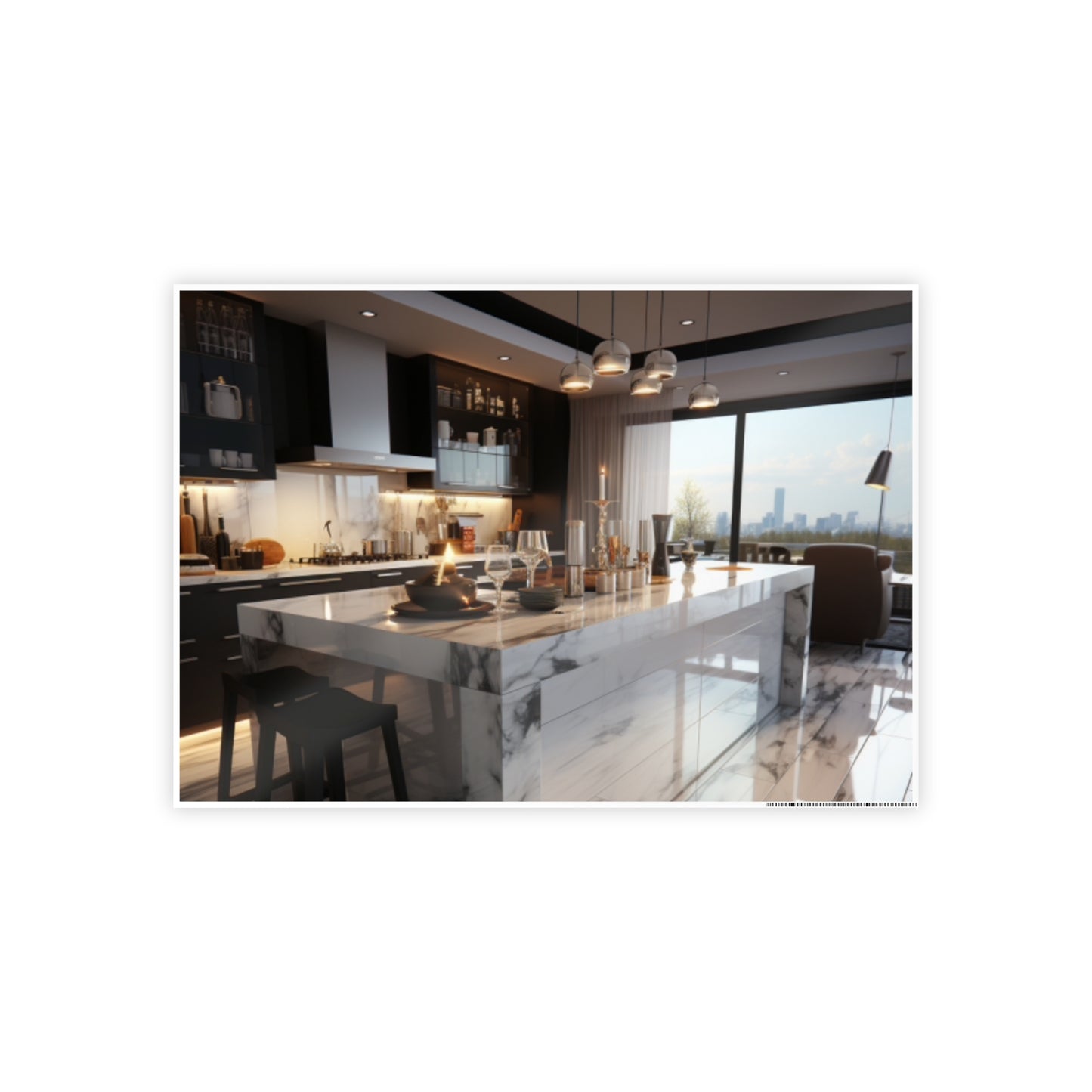Exquisite Modern Kitchen Poster