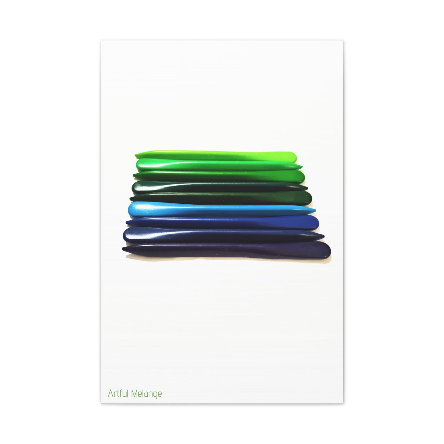 Spectrum Stacks: A Colorful Daydream in Posters and Canvas Prints
