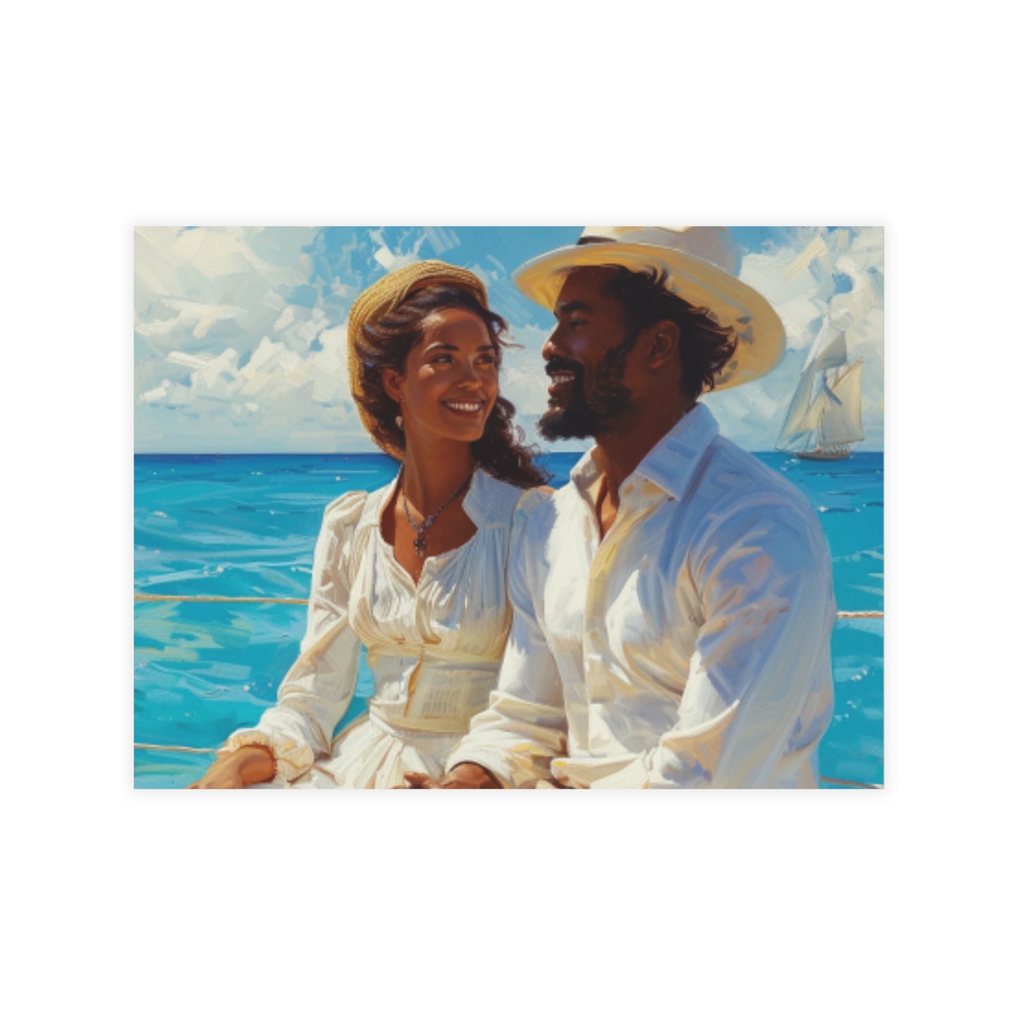 Sail & Celebrate: A Day of Elegance Yacht/Boat Party Invitation Bundles (envelopes included)