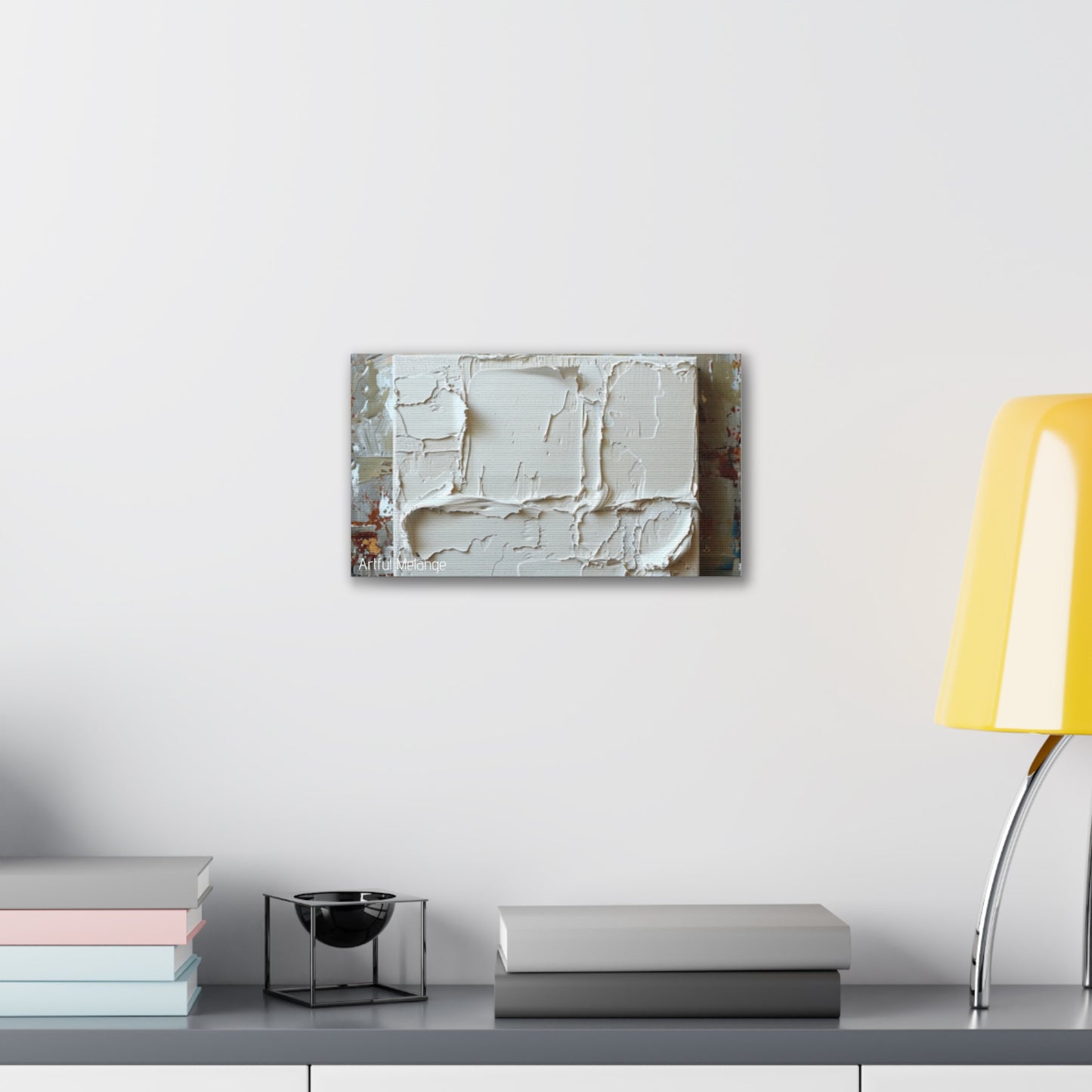 Primary Elegance: A Symphony of Sophistication Canvas Print