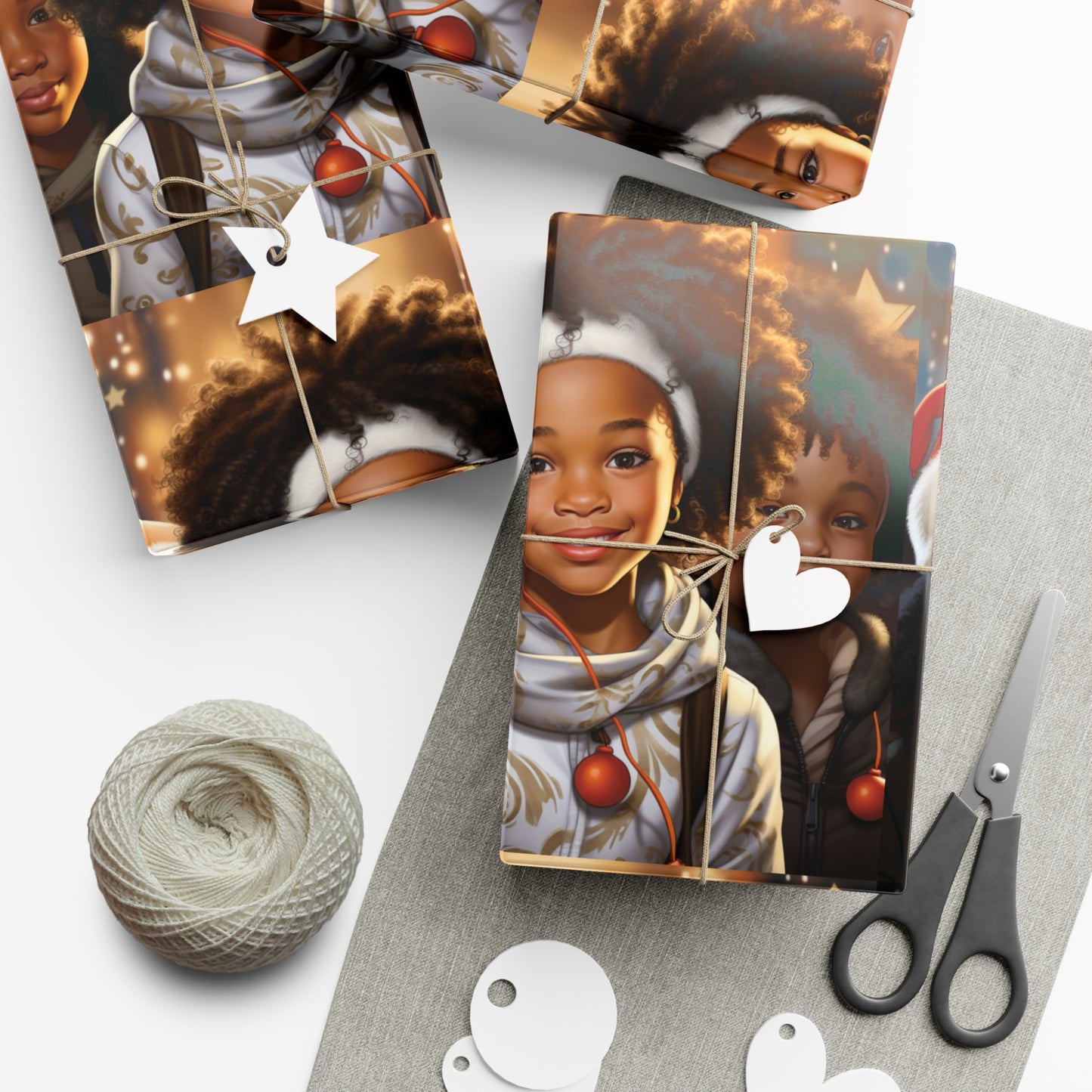 Harmony Holidays Wrapping Paper Sheet