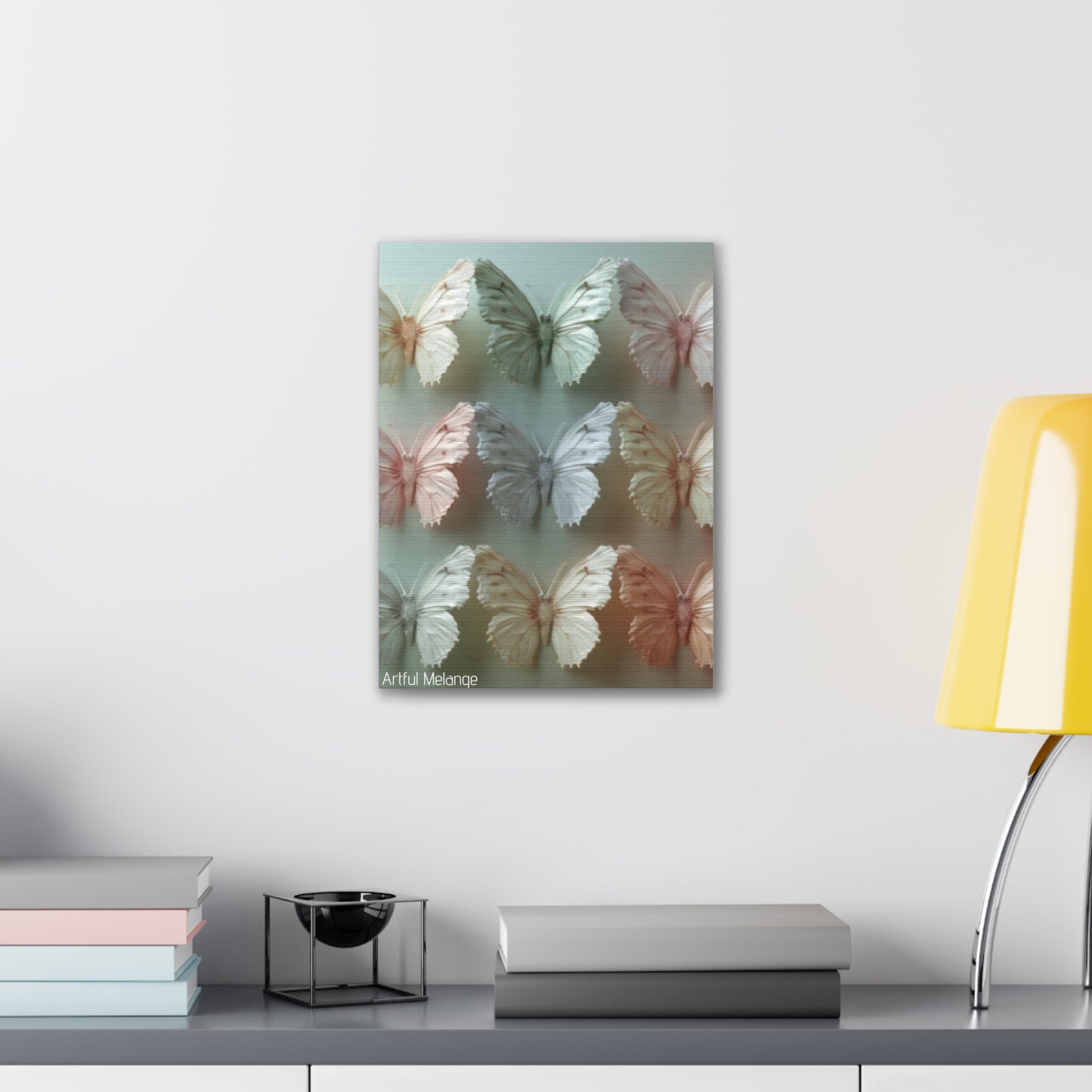 Fluttering Dreams: Butterfly Canvas Print Collection