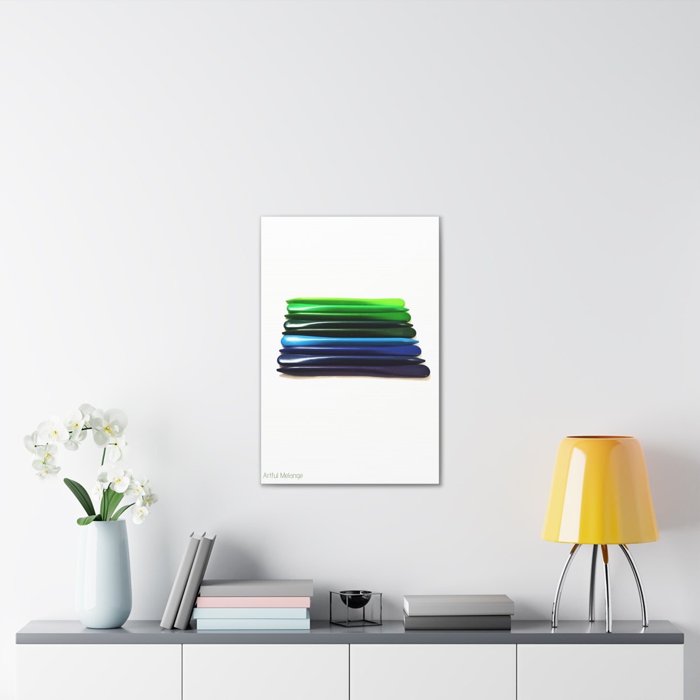 Spectrum Stacks: A Colorful Daydream in Posters and Canvas Prints