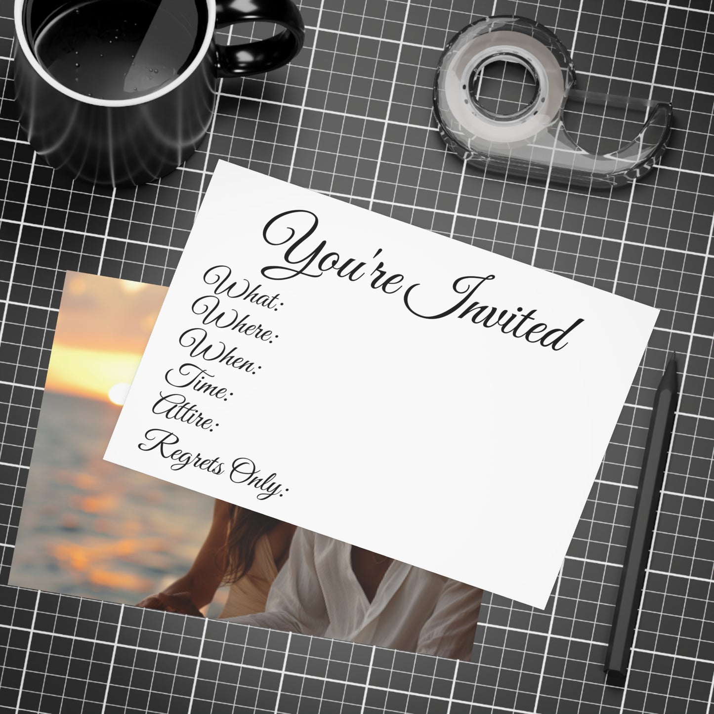 Sail & Celebrate: A Day of Elegance Yacht/Boat Party Invitation Bundles (envelopes included)