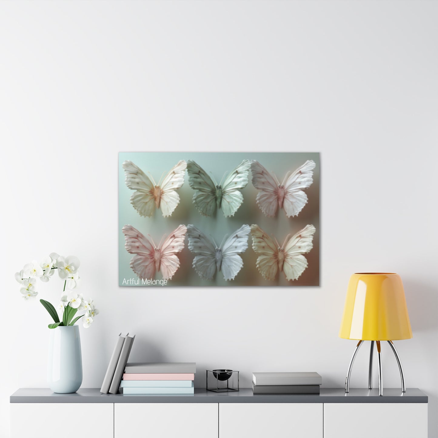 Fluttering Dreams: Butterfly Canvas Print Collection