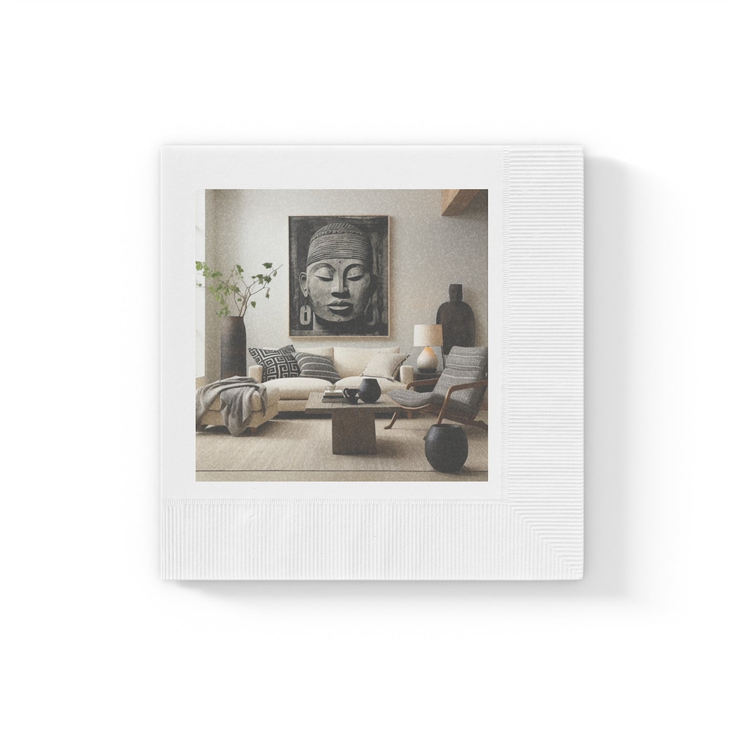 Exquisite African Culture-Inspired Napkin Set