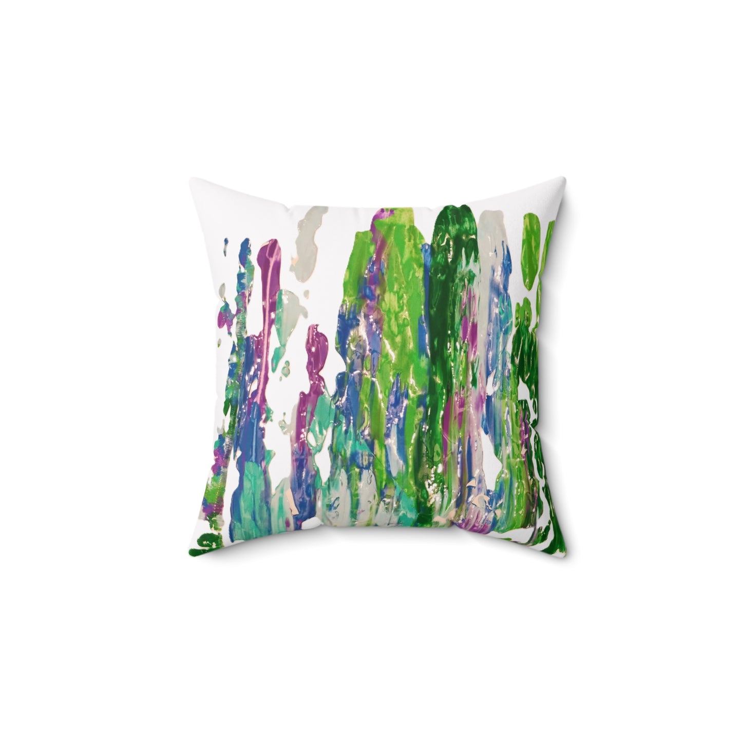 Artistic Abstractions: Abstract Acrylic Art Pillows Collection