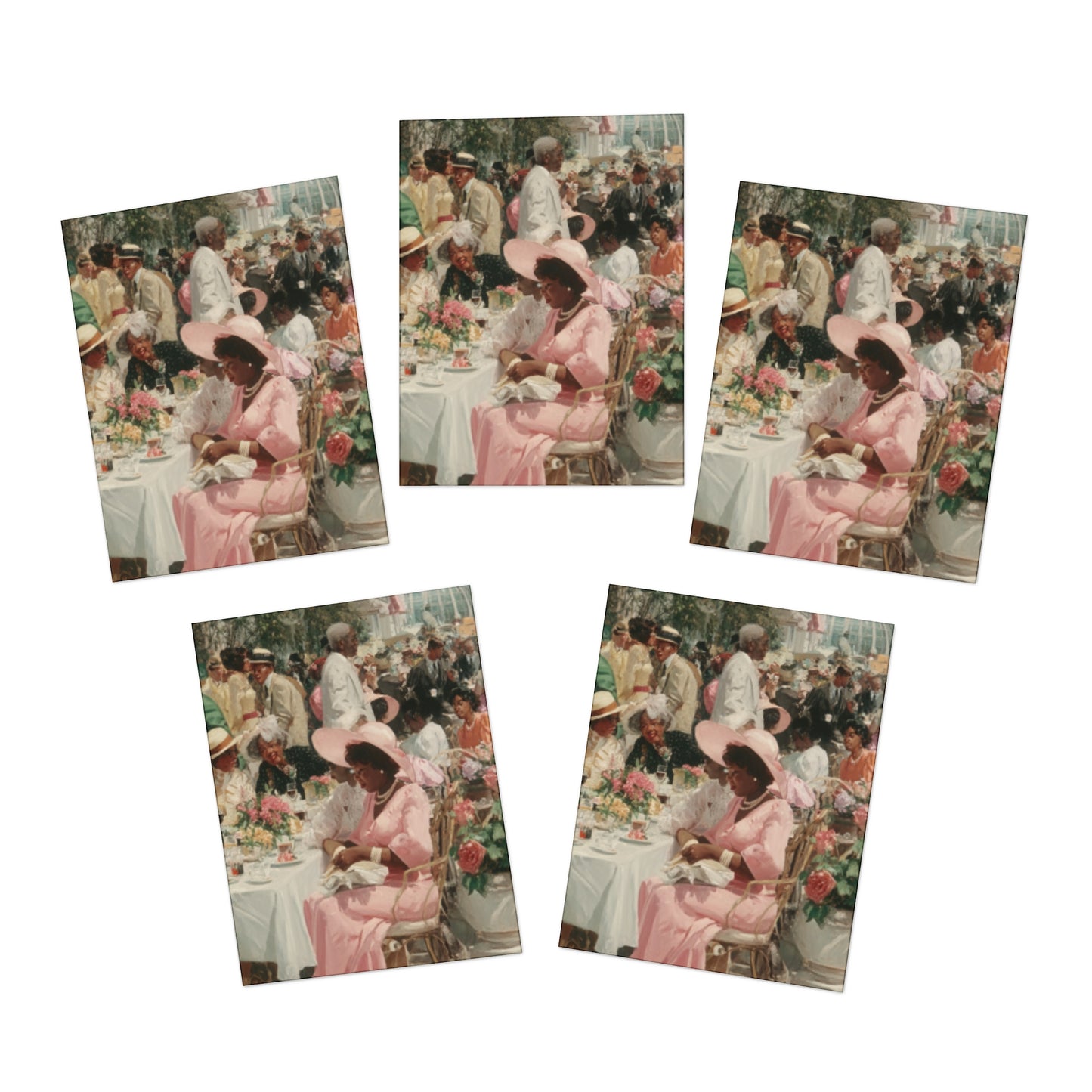 Mimosas and Melanin Note Card Set (5-Pack)