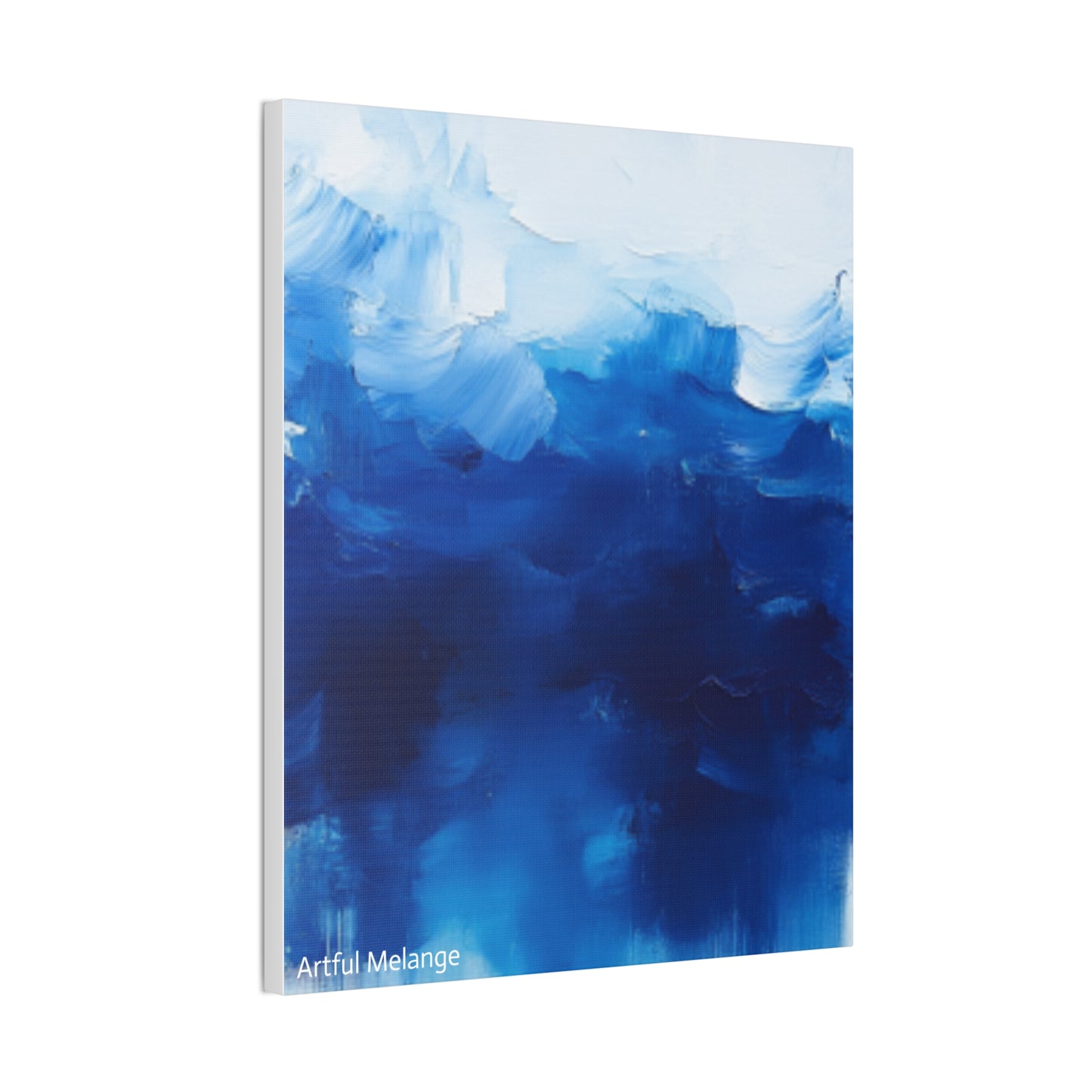 Acrylic Abstract Canvas Print - Richly Textured Artistry