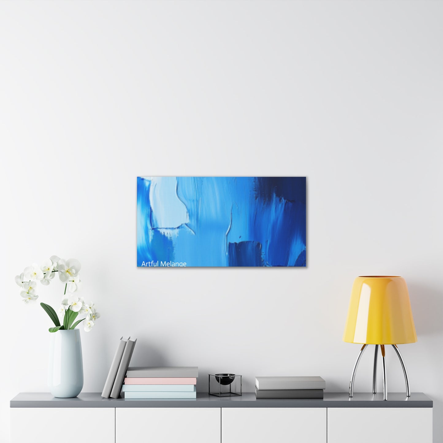 Acrylic Abstract Canvas Print - Richly Textured Artistry