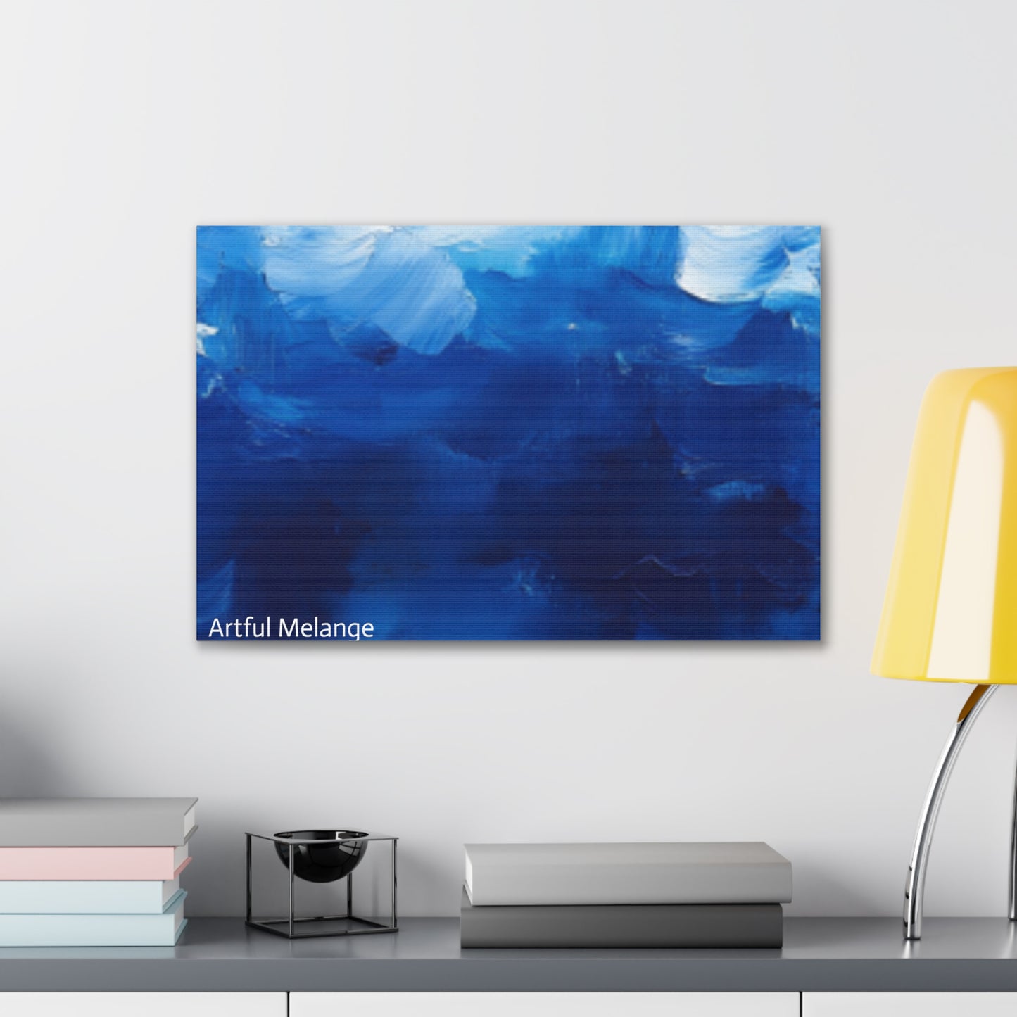 Acrylic Abstract Canvas Print - Richly Textured Artistry
